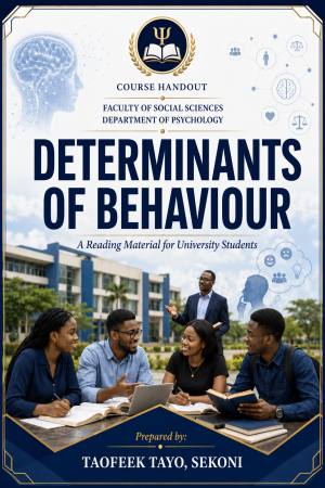 Cover of Determinants Of Behaviour