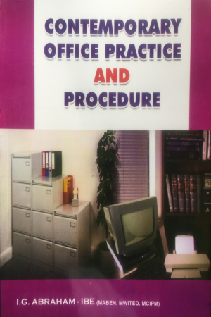 Cover of CONTEMPORARY OFFICE PRACTICE  AND PROCEDURE