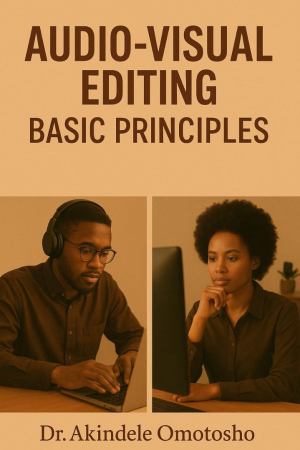 Cover of AUDIO-VISUAL EDITING BASIC PRINCIPLE