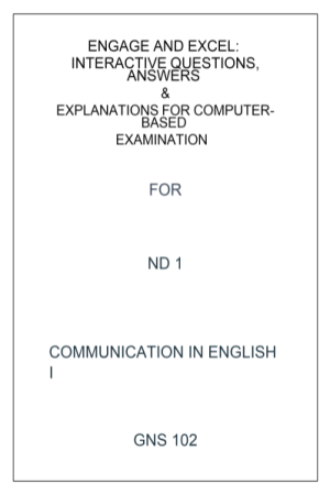 Cover of NDI Computer Based English Exams 102