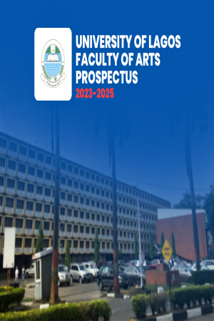 Cover of Faculty Of Arts Prospectus 2023-2025