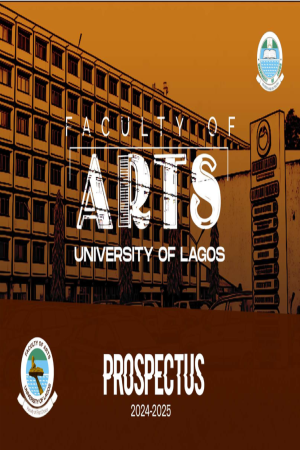 Cover of Faculty Of Arts Prospectus 2024-2025