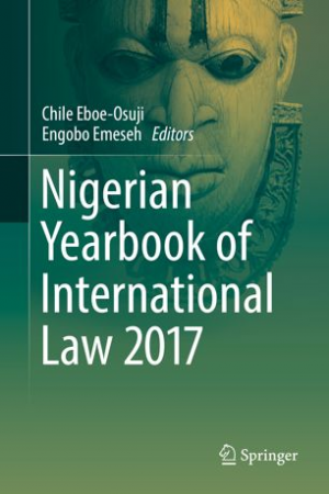 Cover of Nigerian Yearbook of International Law 2017