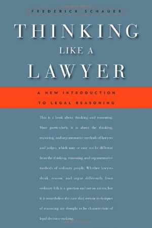 Cover of Thinking Like a Lawyer: A New Introduction to Legal Reasoning