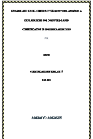 Cover of Computer Based English Exams HND II